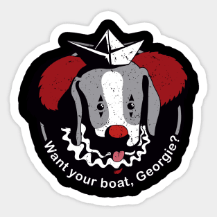 Want your boat Georgie? Sticker